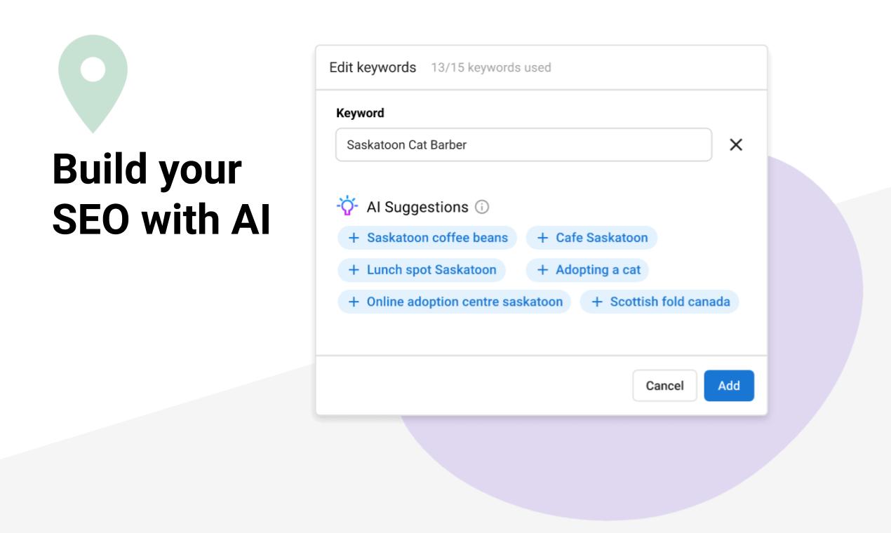 build your local seo with AI
