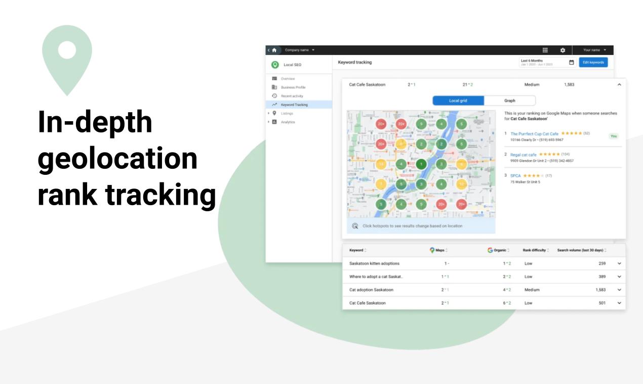 geolocation rank tracking